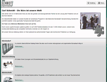 Tablet Screenshot of carl-schmidt.de
